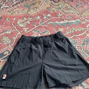 Fjallraven Women's Black Athletic Shorts